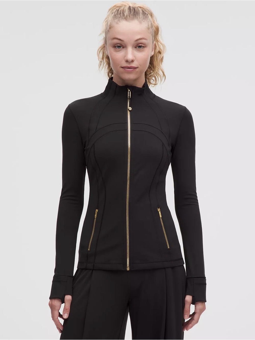 Lululemon Define Jacket Nulu Black/Gold LW4CD5S